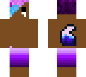 soul boi swim suit-purple fade