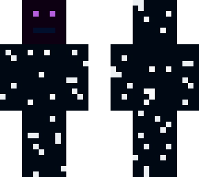 starry midnight as an enderman