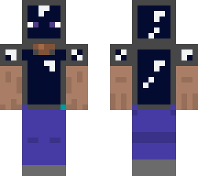 steve with obsidien armour