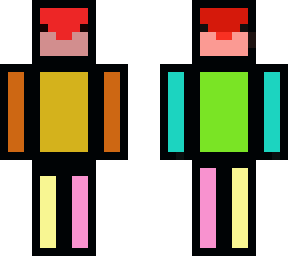 stick rainbow fox