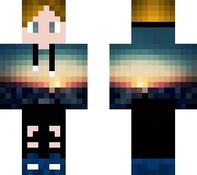 sunset hoodie edit