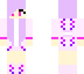cute pink girl with macaron shirt