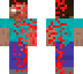 glitched out steve