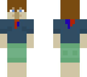 me real life (in scouting  uniform) villager