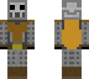 orange and brown knight