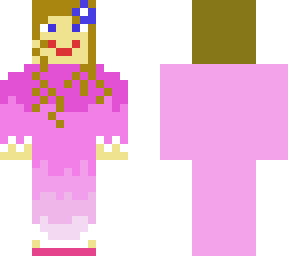 pink dress girl