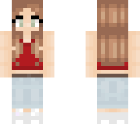 summer red girl
