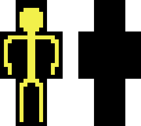 yellow stick man