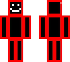 black and red