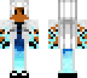black fire and ice robed mage