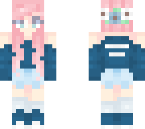 blue pastel