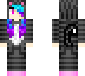 cat onesie girl