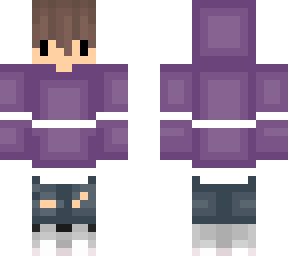 chibi purple hoodie (read desc)
