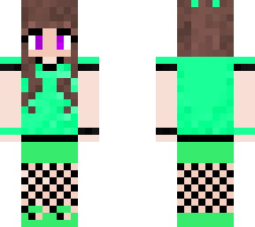garota verde