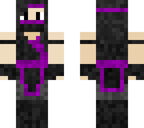 kunoichi (ninja girl) purple