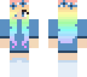 rainbow girl