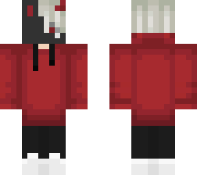 red demon mask