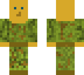 bald army man