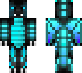 blue/black dragon