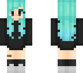 blue hair