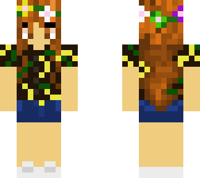 hawaiian shirt girl