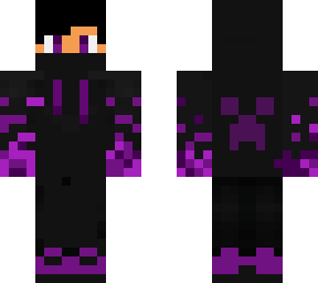 hoodie purple flame