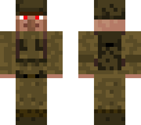 komischer soldat red eyes
