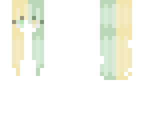 lightning and poison - light yellow dark green hair base