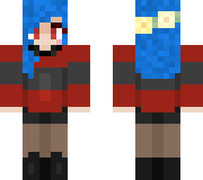 me as underfell chara (undertale)