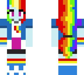 rainbow dash girl