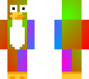rainbow penguin