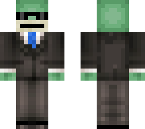 spike with a suit