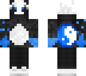 blue panda