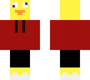 duck with sweat shirt