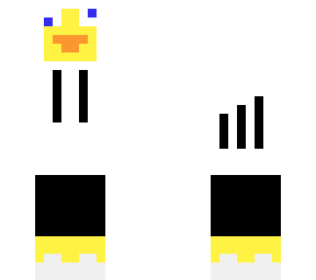 duck with white adidas sweat shirt