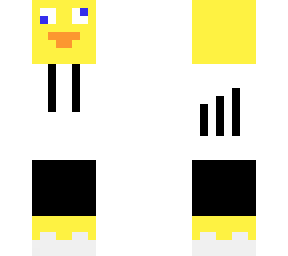 duck with white adidas sweat shirt