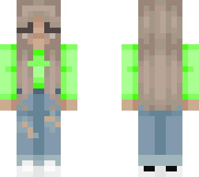 kaneeey lime crop top with ripped jeans and adidas trainers