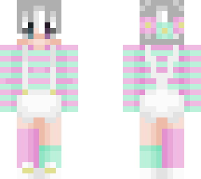 pastel albino boy
