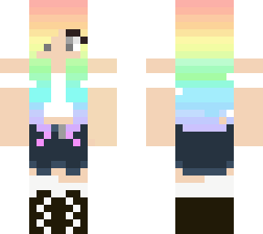 pastel rainbow girl (read desc)