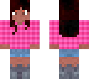 pink flannel girl ver 2.