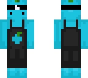sky blue fruit minecraft skin