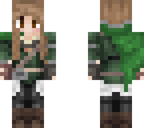 blonde emerald huntress