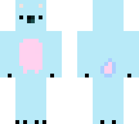 extreem licht blauwe koala