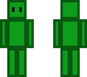 green block person
