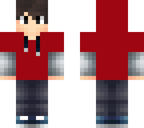 me skin in red