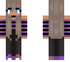pink, purple and black stripe shirt