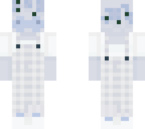 plaid overalls