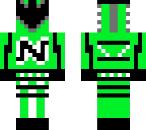power rangers nitro green