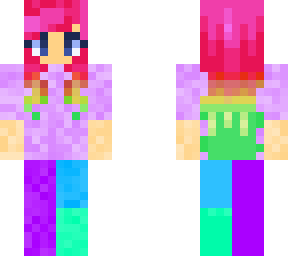 rainbow hair