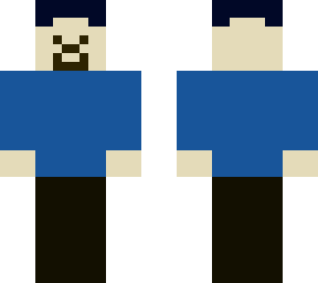 blue shirt guy